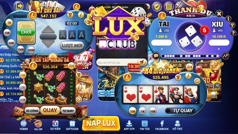 Link tải Lux Club trên PC và Mobile